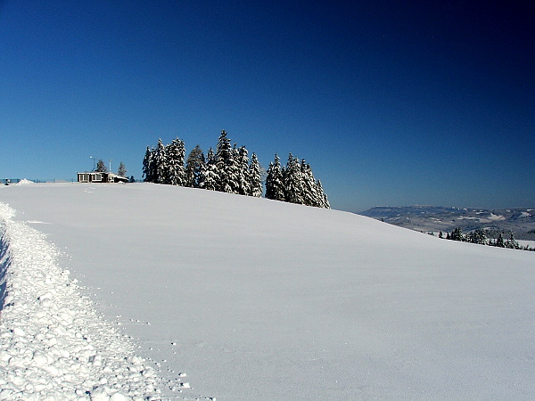Vrcholek Maruška s meteostanicí