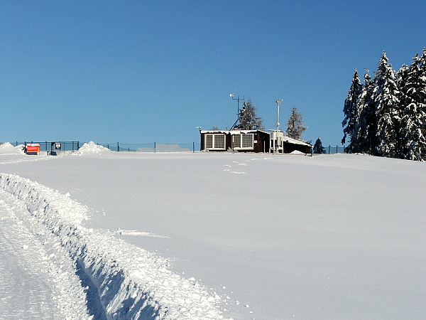 Vrcholek Maruška s meteostanicí